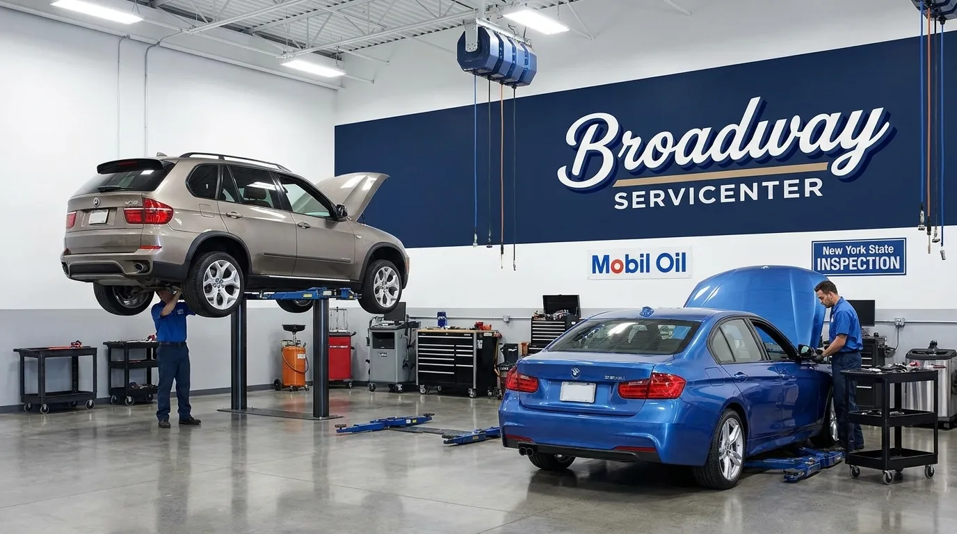 BMW 3 Series and X5 repair at Broadway Servicenter in Garden City, NY