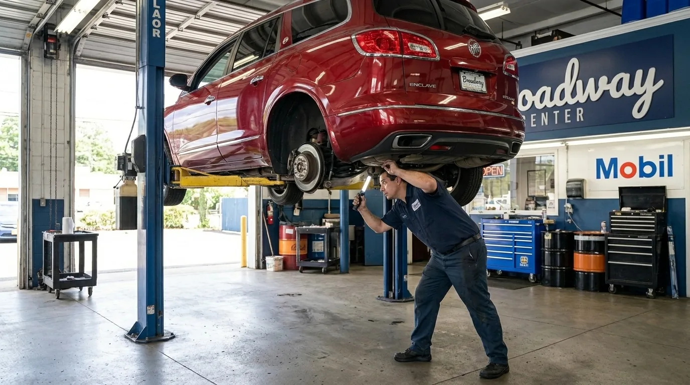 Buick Enclave and Envision repair at Broadway Servicenter in Garden City, NY