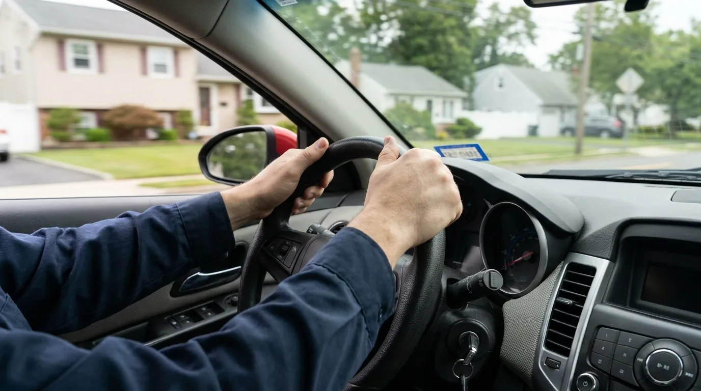 Car pulling to one side - alignment and steering at Broadway Servicenter Garden City, NY
