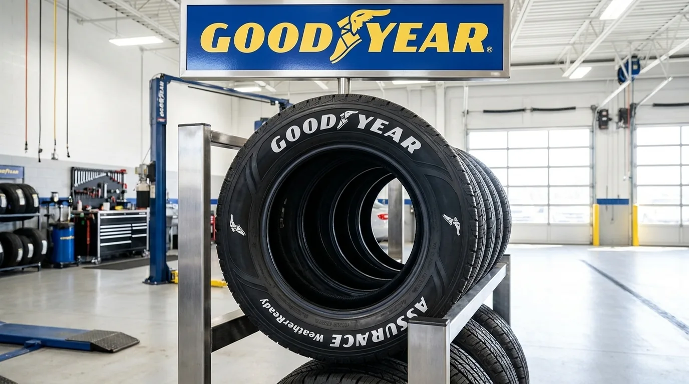 Goodyear tires installed at Broadway Servicenter in Garden City, NY