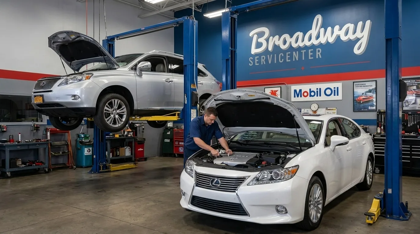 Lexus RX and ES repair at Broadway Servicenter in Garden City, NY