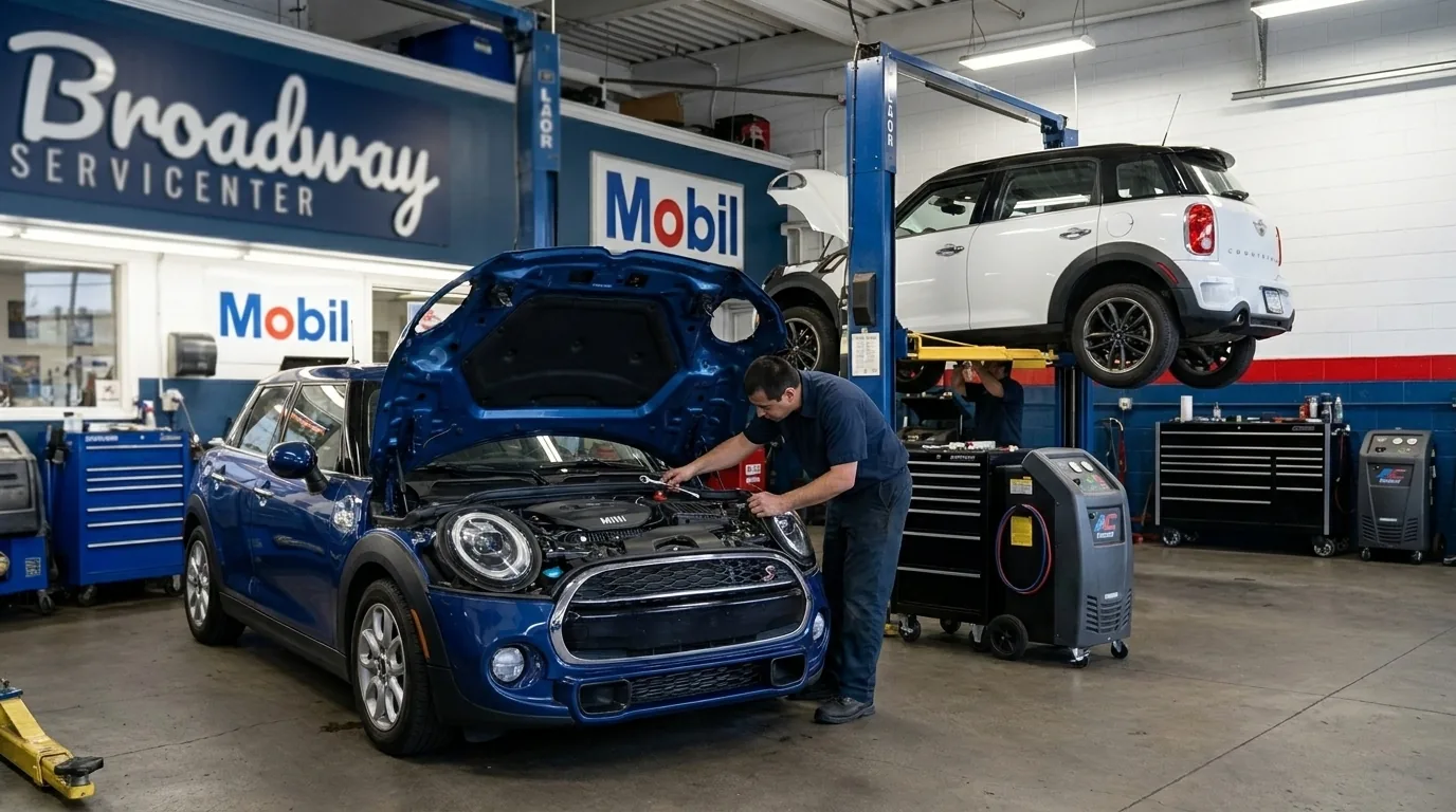 MINI Cooper and Countryman repair at Broadway Servicenter in Garden City, NY