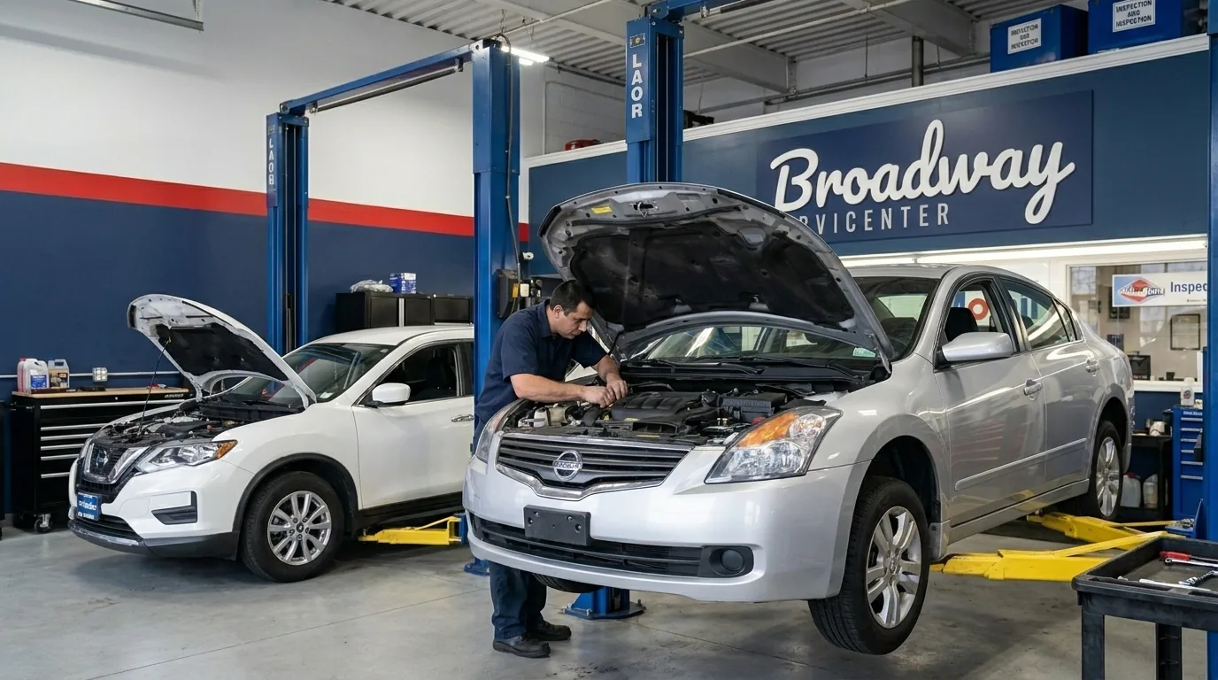 Nissan Altima and Rogue repair at Broadway Servicenter in Garden City, NY