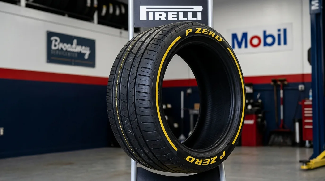 Pirelli tires installed at Broadway Servicenter in Garden City, NY