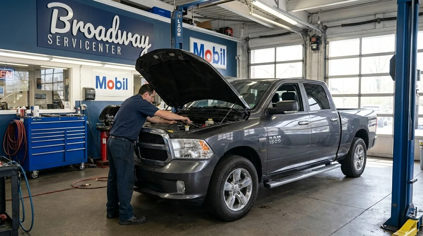 Ram 1500 and 2500 truck repair at Broadway Servicenter in Garden City, NY