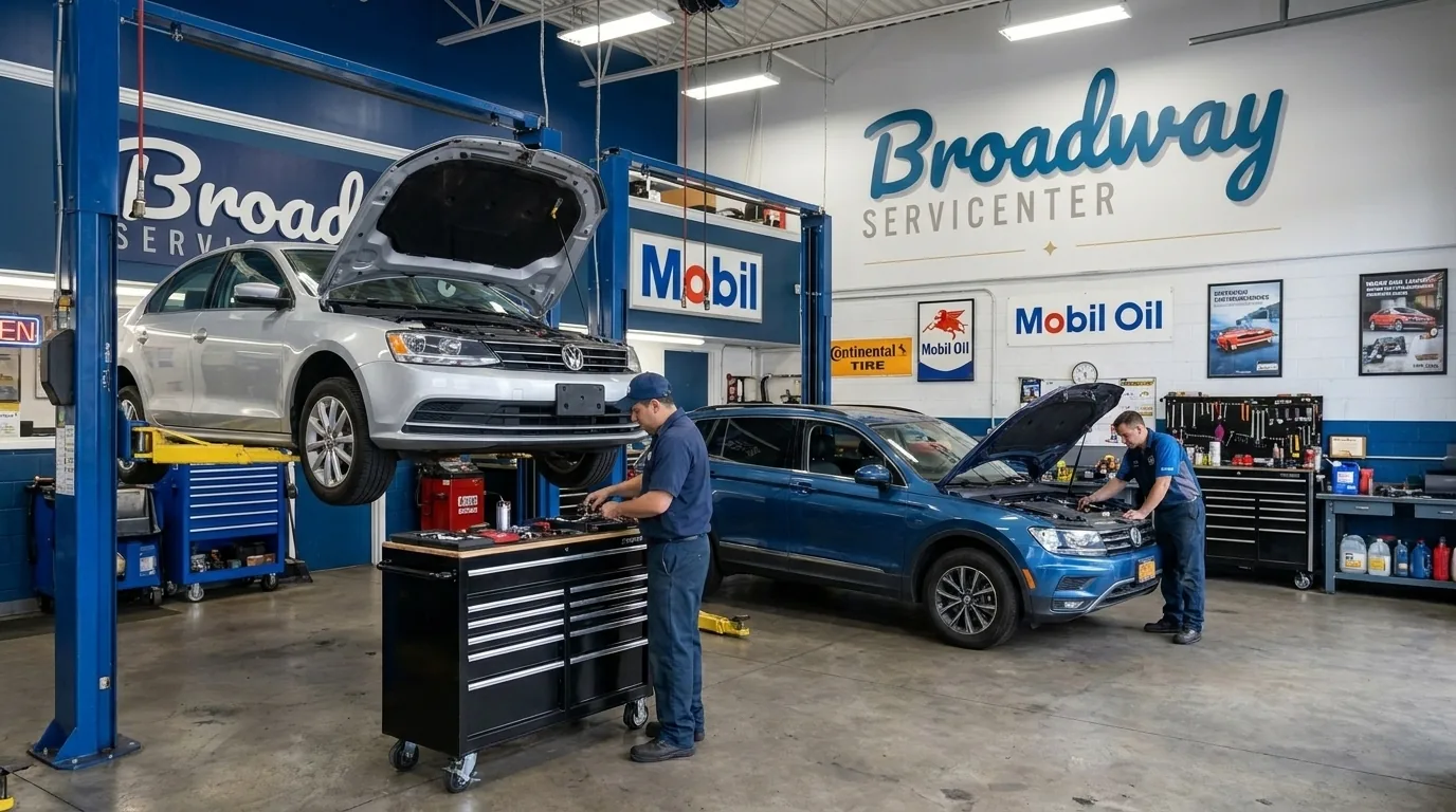 Volkswagen Jetta and Tiguan repair at Broadway Servicenter in Garden City, NY